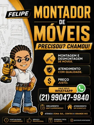 Montador de Móveis, O Melhor Preço