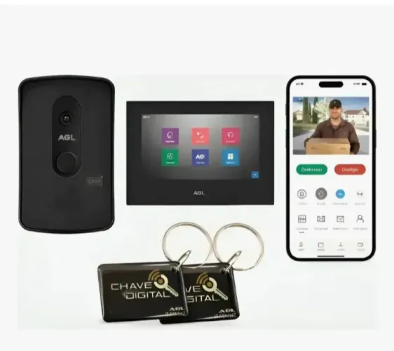 Kit Vídeo Porteiro AGL 