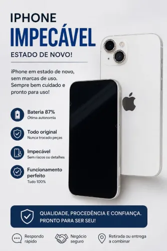 IPHONE 13 128GB IMPECÁVEL 