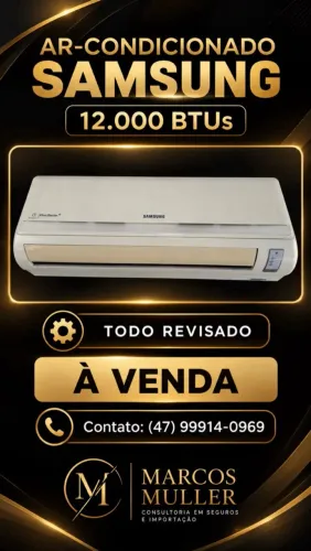 Ar condicionado 12.000 BTU Samsung