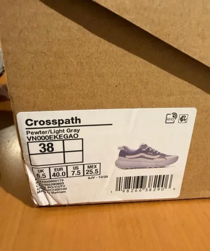 Tênis Vans Crosspath cinza 38