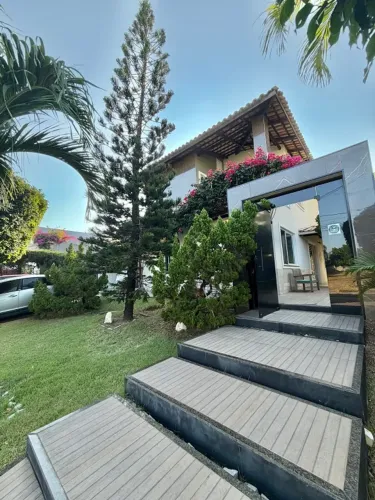 Alphaville Fortaleza , Vendo ou Alugo casa em condomínio com 3 quartos, 4 vagas, lazer com