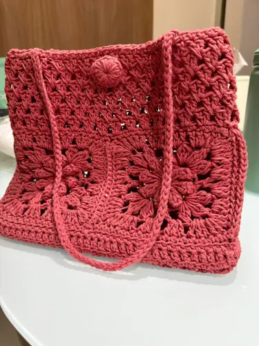 Bolsa de crochê