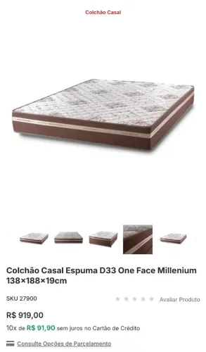 Colchao de casal d33