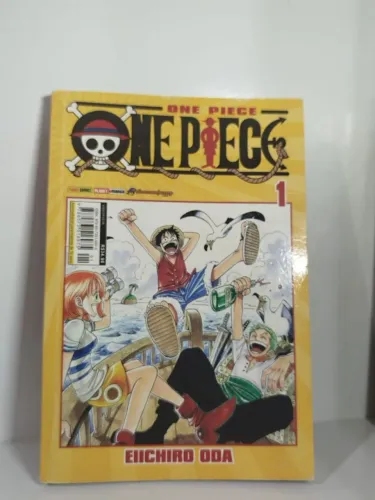 Mangá One Piece Vol 1 em ótimo estado