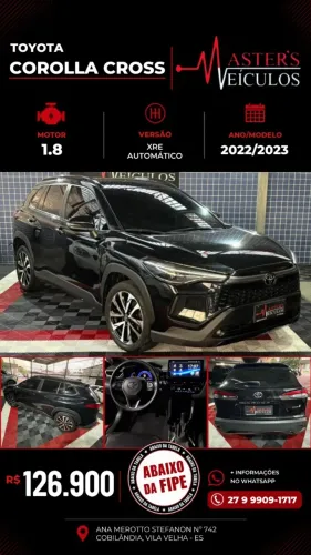 Toyota Corolla Cross XRE 2.0 16V Flex AUT 2023