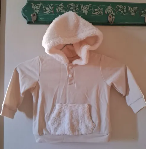 Blusa frio bebê até 6 meses