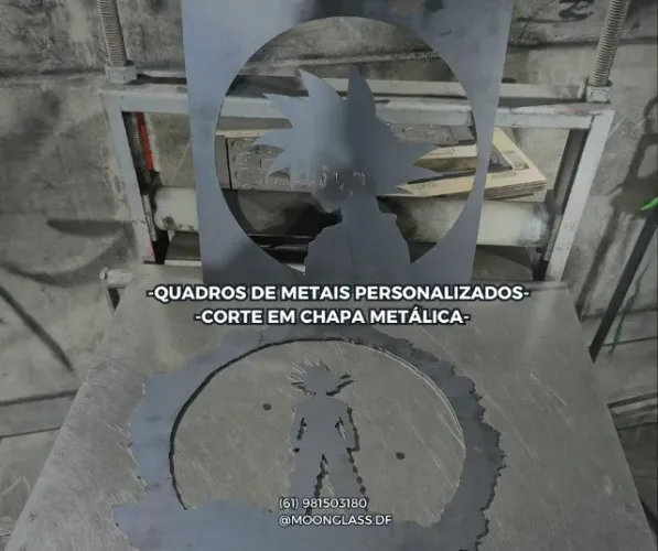 quadros de metais personalizados - pronto entrega
