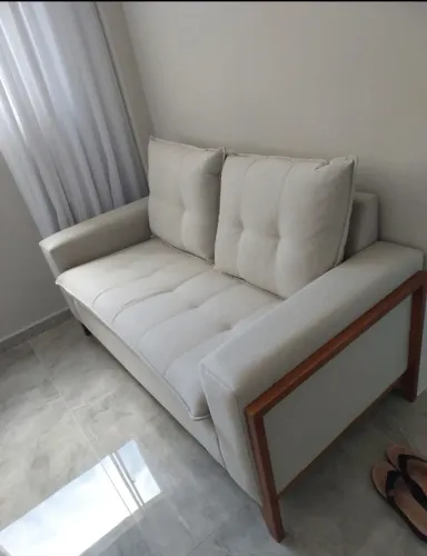 Sofá de linho