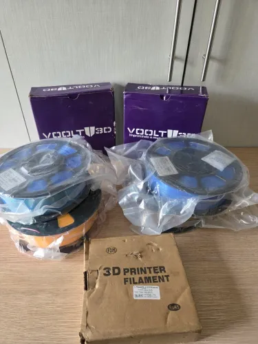 Bobinas filamento impressora 3D