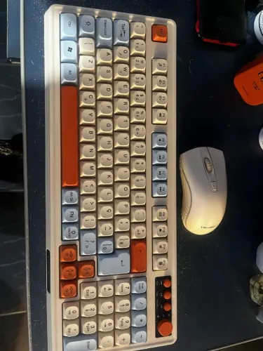 KIT TECLADO E MOUSE MEMBRANA SEM FIO
