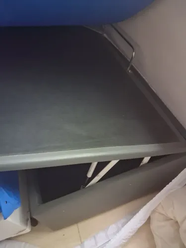 Cama baú de solteiro