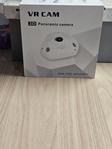 Câmera IP Wi-Fi Panorâmica VR CAM 360° - Estado de Nova!