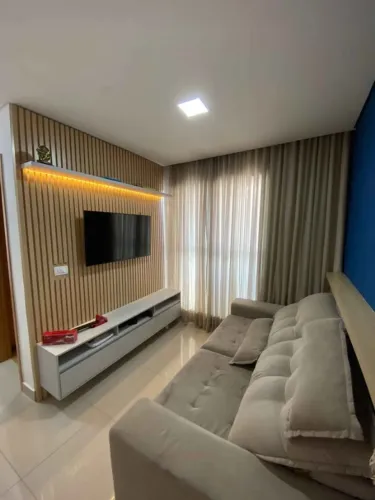 APARTAMENTO SEMI MOBILIADO, 2 QUARTOS