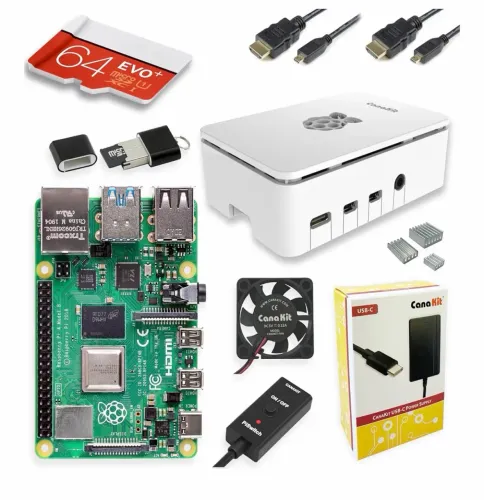 VENDO 02 Kits Raspberry Pi 4 - 8GB RAM | Kit CanaKit Completo