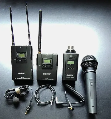 Microfone de lapela sem fio SONY - UTX- B2 / URX - P2 / UTX-P1