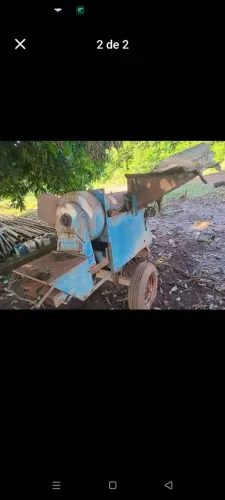 Máquina de bater feijão e milho