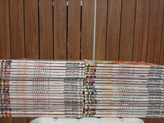 Samurai X / Rurouni Kenshin (Lote com 39 Volumes / Editora JBC - Edição Meio-Tanko)