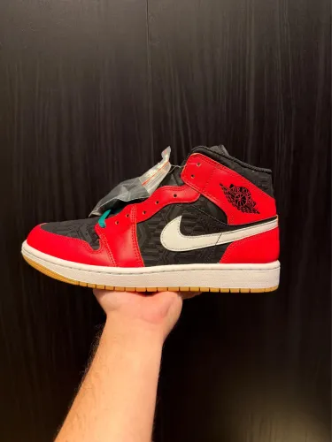TENIS AIR JORDAN 1 MID SE CHRISTMAS MEN'S