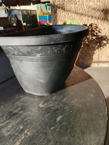 Vaso de parede meia lua