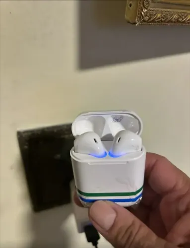 Fone bluetooth com cancelamento de ruído resistente a água