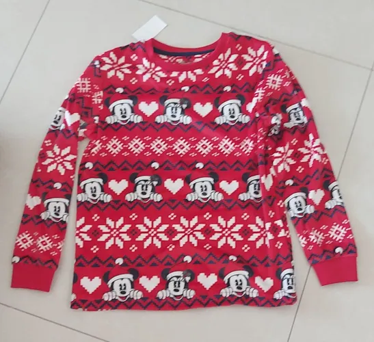 Blusa Mickey, nova, tamanho 8 anos<br>Tamanho 7-8