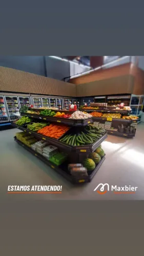 Vasca para hortifruti seminovo madeira 