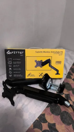 Suporte Articulado Monitor até 32" Fitter F8 - Pistão a Gás