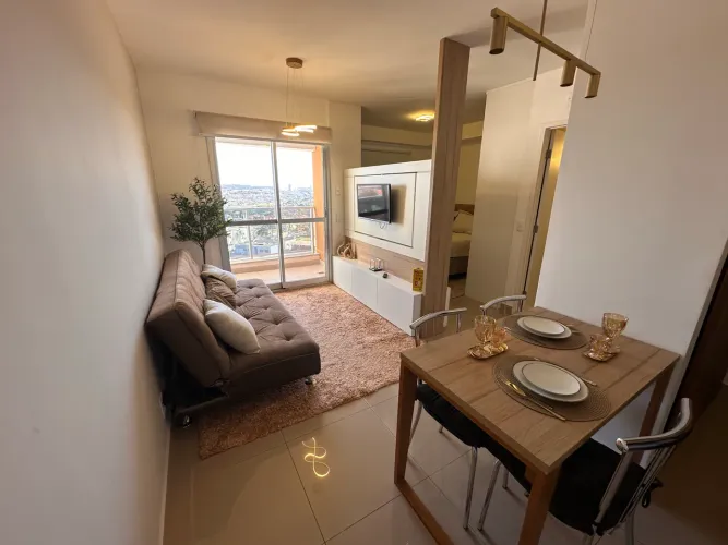 Apartamento Flat em Ribeirão Preto Hub Mobiliado