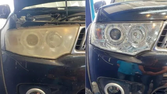 Revitalização de faróis