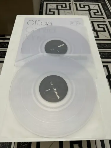 Time Code Vinyl 12" Clear ( Transparente)  