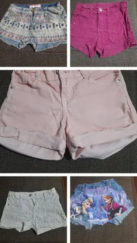 Vende-se shorts e saia short infantil