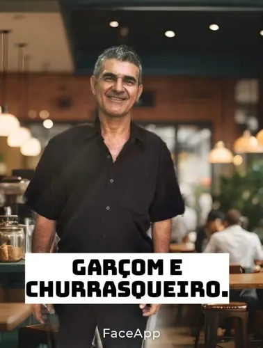 GARÇOM FREE LANCER  90 REAIS 