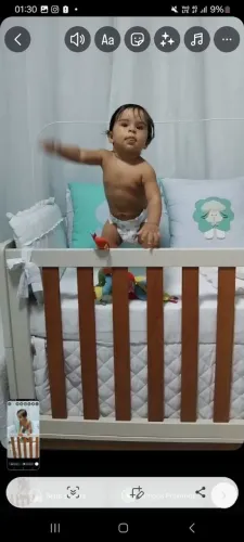 Berço americano Novo Nunca usado