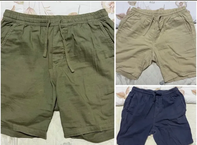 KIT COM 3 shorts Casuais
