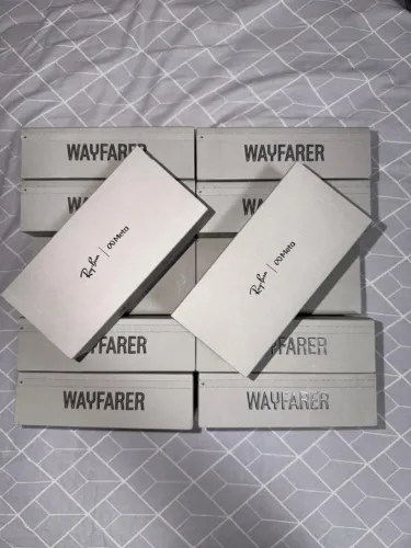Óculos Rayban Meta Wayfarer Preto Polarizado Lacrado - Pronta entrega