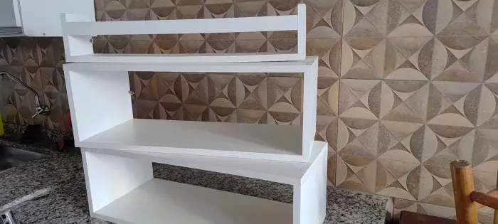 Nicho branco para decoração