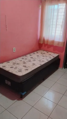 Cama box mais colchão