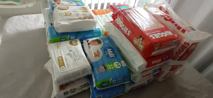 Venda de fraldas Tamanho M / Aceita troca por tamanho G