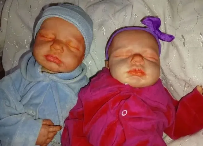 Bebês reborn gêmeos