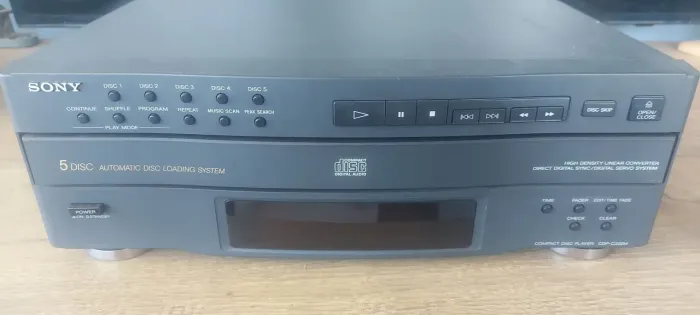 CD player carrocel sony