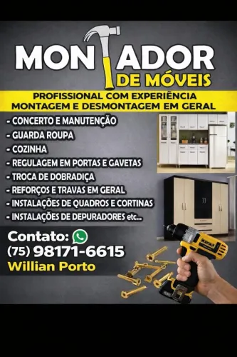 Montador de móveis em geral