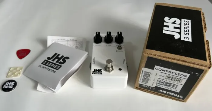 Pedal Jhs 3 Series Compressor Como novo, com caixa e documentação.