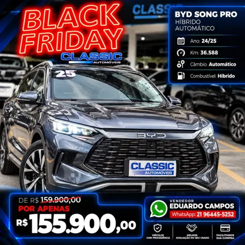 BYD Song Pro GS 1.5 16V Híbrido Aut. 2025