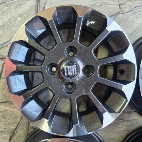 RODAS FIAT UNO ARO 13 4X98 ORIGINAIS
