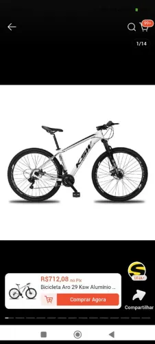 Bicicleta aro 26