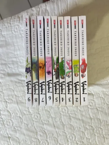 Mangá Vagabond Vol 1 ao 9