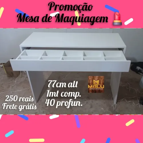  Promoção mesa de maquiagem 