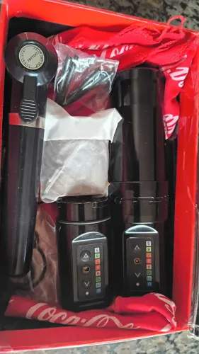 Máquina de tatuagem pen e acessórios