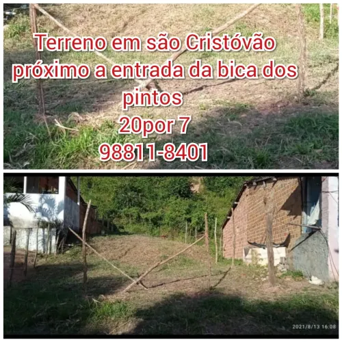 Terreno em são Cristóvão
